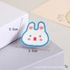 Adesivo de Pvc Macio Desenho Animado Fofo para Buraco de Sapato Geladeira Celular Acessórios Decorativos DIY Fivela de Sapato Acessórios de Roupa