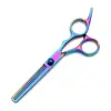 Venta al por mayor de fábrica juego de tijeras para cortar el pelo de 6 pulgadas tijeras profesionales dentadas tijeras finas para salón de belleza tijeras finas de gama media