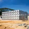 Suministro de Tanques de Agua Soldados de Acero Inoxidable Hechos de Material 304, Equipo Modular Cuadrado de Ingeniería para Almacenamiento de Agua de Uso Doméstico
