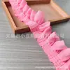 Accesorios de encaje de alta gama para cuellos de ropa plisada DIY, dobladillos de vestidos de muñecas, dobladillos de cortinas con volantes