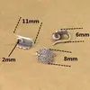 Prata Esterlina S925 Banhada a Ouro Cabeça de Fivela de Besta Borboleta Aba de Pressão Fivela de Conexão Pingente Estilo Chinês Acessórios de Joias DIY