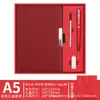 Conjunto de Cadernos A5 Personalizado Presente Empresarial Caixa de Presente para Caderno Pode Ser Impresso com Logo Caixa de Presente para Diário Personalizada