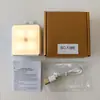 Luz Noturna LED Inteligente de Economia de Energia Carregável Quarto Mesa de Cabeceira Atmosfera Noturna Sono Alimentação do Bebê Sensor de Proteção Ocular Luz