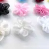 Estilo coreano color brillante hilo de nube flor de cinco pétalos flor DIY accesorios para joyería zapatos ropa tela material de flor accesorios para ropa