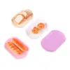 Refrescante y simple bandeja simulada para pan 1:12 casa de muñecas casa de muñecas miniatura comida accesorios de juego bandeja de pan