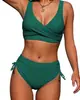 Traje de baño transfronterizo Popular diseño cruzado Bikini Traje de baño dividido Bikini Exportación de Amazon Traje de baño