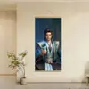 La Leyenda de la Gente Común Cultivando la Inmortalidad por Han Li - Pintura en Rollo de Anime, Merchandising de Cómic Chino, Decoración de Pared para Dormitorio y Habitación de Estudiantes, Alta Definición