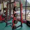 Estante de almacenamiento de barras para gimnasio de venta caliente de fábrica, estudio de educación privada para gimnasio, estante pequeño para pesas para deportes en casa