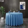 Tecido para Toalha de Mesa de Hotel Toalha de Mesa de Restaurante Toalha de Mesa de Hotel Mesa Redonda Grande Toalha de Mesa Redonda Doméstica Toalha de Mesa Redonda Atacado