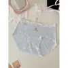 A305 # Bragas de cintura media para mujer con temática de osito, dulces y esponjosas, para niñas, nuevo modelo 2026, algodón puro, protección antibacteriana