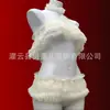Lencería Sexy Uniforme de Encaje con Ribete para Tallas Grandes Hombros Descubiertos Conjunto para Mujer Puro Deseo Qqny2026 Estilo Nuevo