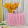 Caja de Regalo de Ratán, Caja de Regalo Tejida, Caja de Almacenamiento para Accesorios de Fotografía al Aire Libre para Bodas e Infancia, Regalo Empresarial