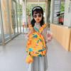 Nova Mochila Escolar Infantil Estilo Coreano Esportiva e de Lazer Campus Flor Graffiti Mochila para Mulheres Estilo Japonês Pequena Fresca Mochila para Mulheres