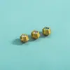 Cuentas Separadoras Facetadas de Plata de Ley S925 Electrochapadas con Diamantes y Circonitas Cuentas Sueltas Diamante Blanco Diamante Azul Diamante Rosa Cuentas Separadoras Cuentas para Pulsera de Cristal