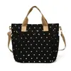 Bolso de Hombro Nuevo con Lunares y Lazo Gran Capacidad Estilo Coreano Ins Bolso de Mano Tote Bolso Cruzado para Estudiantes y Viajes Bolso de Mujer