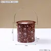Cubo de mano de caramelo transfronterizo Regalo de Navidad snack de galleta juguete almacenamiento cubo de hierro Regalo de Navidad para niños embalaje