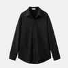 Camisa de alta qualidade Pu Shuai masculina 2020 primavera e outono novo estilo coreano solto cor sólida simples all-match camisa de manga comprida