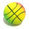 Cuatro pelotas elásticas sólidas de goma para mascotas color natural tres colores cesta fluorescente fútbol béisbol tenis juguete para perro pelota saltarina