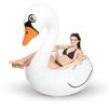 Anillo de Natación Inflable de Cisne de PVC al por Mayor, Cama Flotante para Agua, Anillo de Natación Inflable de Animal, Juguetes de Agua de Verano