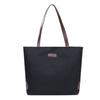 Bolsa de ombro feminina simples, moda fresca, estilo coreano, 2024, nova, casual, para trabalho, viagem, portátil, grande capacidade