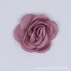 En stock 6cm borde ardiente rosa camelia directo de fábrica coreano DIY accesorios para el cabello zapatos flor accesorios de ropa accesorios de broche