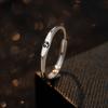Anillo de Plata Esterlina 925 Doce Constelaciones Femenino Diseño Nicho Personalizado Anillo Abierto Simple Anillo de Dedo para Estudiante Ins Trendy