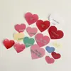 Ins empaque de regalo en forma de corazón postre para hornear Corea del Sur Día de San Valentín pegatinas de amor pegatinas de sellado pegatinas para caja de pastel