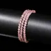Pulsera Blanca Natural de Cristal de Agua con Múltiples Círculos que Atrae el Amor, Mejora la Tez y Exuda Elegancia de Hada, Popular en Plataformas de Transmisión en Vivo