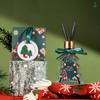 Aromaterapia en Forma de Árbol de Navidad, Fragancia para el Hogar sin Llama, Aroma Festivo, Regalo Navideño, Fragancia Exquisita, Fragancia Sólida de Larga Duración