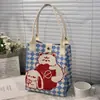 Bolso Tote de Punto de Gran Capacidad para el Viaje Diario, Regalo de Vacaciones, Bolso de Mano Souvenir, Bolso de Mano, Bolso de Hombro Único para Mujer