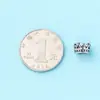 Plata de Ley S925 Wenwan 10mm Accesorios Semilla de Bodhi Semilla de Ciprés Rosario Colgante Joyería Hueca Corona Cuentas Espaciadoras Joyería de Plata