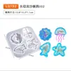 32 modelo molde arena movediza letras inglesas panda epoxi molde diy flor rectangular silicona caramelo