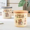 Cubo de basura doméstico, Baño, Inodoro, Sala de estar, Cubo de basura de alta gama de lujo ligero, Cubo de almacenamiento, Papelera de oficina