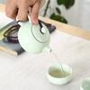 Juego de Tetera Dingyao Xishi con Una Tetera y Cuatro Tazas, Caja de Regalo para Juego de Té Kung Fu para Eventos de Negocios, Festival de Mediados de Otoño y Regalos del Día Nacional al por Mayor