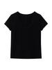 Top Básico Simples de Cor Sólida Slim Fit com Decote U para Verão 2026, Nova Moda, Camiseta Versátil que Afina