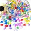 Gema Acrílica Piedra Cristal Joyería Jarrón Decoración de Mostrador Accesorios DIY Plástico Cofre del Tesoro