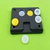 Caixa Controladora de Célula Solar Processamento de Anel à Prova d'Água, Botão de Anel de Vedação de Silicone Controlador de Luz de Fio Solar
