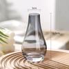 Estilo Ins Jarrón de Vidrio Fresco Transparente Alto Valor de Color Cultivo en Agua Arreglo Floral Adornos Decorativos Creativos para Sala de Estar