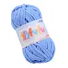 Hilo de hielo fino, terciopelo dorado, muñeca tejida a mano, suéter DIY, pantuflas de ganchillo, cojín, bufanda tejida, hilo suave