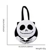 Bolsa de Doces de Halloween Decoração para Festa de Feriado Suprimentos Bolsa de Doces Infantil Feita à Mão DIY Bolsa Tote Fantasma Abóbora