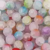 Flor explosiva miçanga de vidro moído string pulseira de contas contas feitas à mão materiais diy cristal cordão de mão contas soltas acessórios