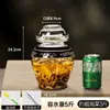 Frascos de vidrio estilo Sichuan para encurtidos, engrosados y con tapas interiores, para uso doméstico, adecuados para encurtir y conservar, incluyendo frascos para chucrut y otras verduras encurtidas