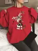 Sudadera Y2k para Mujer Sudadera de Navidad Linda Pulóver de Cuello Redondo para Fiestas Navideñas Casual Otoño Invierno