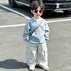Conjunto de Sudadera para Niños Primavera y Otoño 2026 Nuevo Genial Atractivo Niño Casual Conjunto de Dos Piezas Ropa de Calle Estilo Primavera para Niños