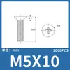 Parafusos de Nylon Phillips com Cabeça Escareada Parafusos Plásticos Parafusos de Nylon Parafusos com Cabeça Escareada Isolados Branco
