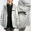 Moderna Nueva Sudadera con Capucha y Cremallera Estampada Arirang World Tour Sudadera Suelta Casual para Fans