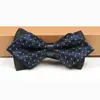 Pajarita Puntiaguda para Hombre Formal Estilo Coreano Puntiaguda Doble Capa Novio Boda Vino Tinto Pajarita Negra para Mujer