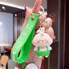 Llavero de Muñeca de Resina Colgante para Mochila Encanto de Máquina de Garra Pequeño Regalo de Mercado Nocturno Llavero de Dibujos Animados al por Mayor