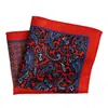 Fabricante Original Em Estoque Lenço de Seda Pequeno Quadrado para Pescoço 23cm Bolso de Terno Masculino Lenço de Seda Poliéster Homens de Negócios