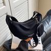 Bolsa de Tecido de Nylon para Mulheres, Grande Capacidade, Novo Modelo 2026, Design de Nicho, Bolsa Transversal, Bolsa de Tecido com Toque de Luxo, Bolsa de Bolinho Feminina
